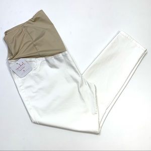 Isabel Maternity Size 18 / 34 White Skinny Jeans